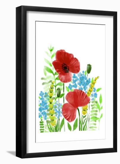 Wild Flowers-Boho Hue Studio-Framed Art Print