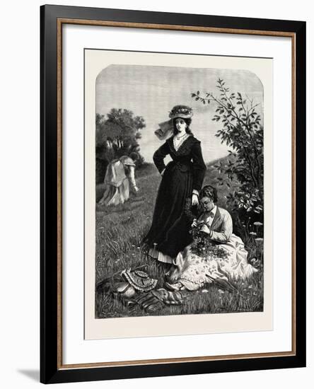 Wild Flowers-null-Framed Giclee Print