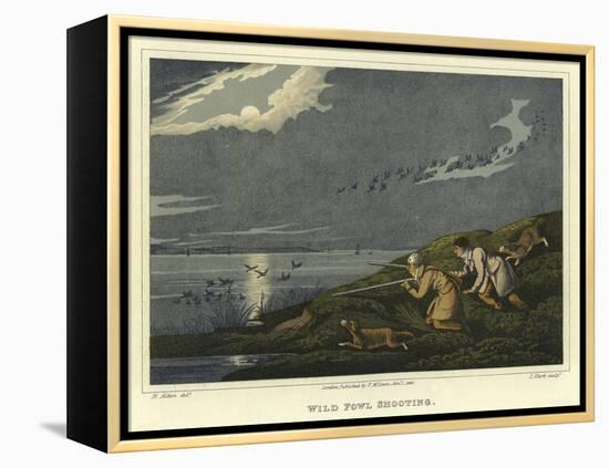 Wild Fowl Shooting-Henry Thomas Alken-Framed Premier Image Canvas