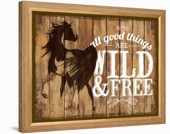 Wild & Free-null-Framed Premier Image Canvas