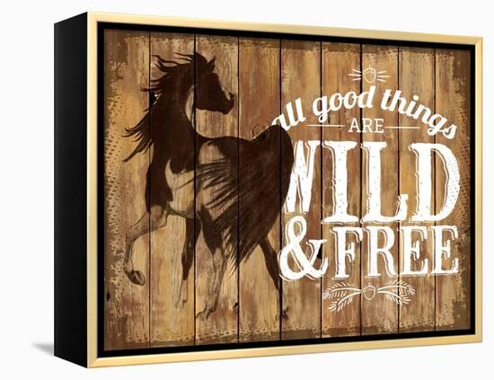 Wild & Free-null-Framed Premier Image Canvas