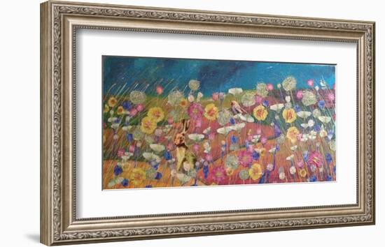 Wild Garden mixture-Claire Westwood-Framed Art Print