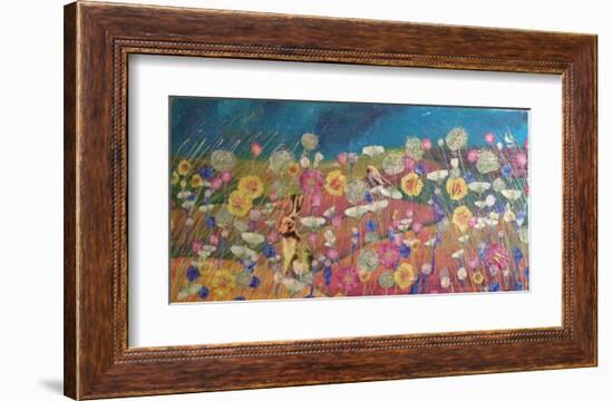 Wild Garden mixture-Claire Westwood-Framed Art Print