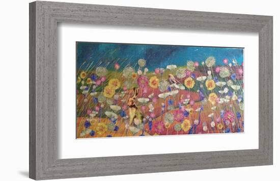 Wild Garden mixture-Claire Westwood-Framed Art Print