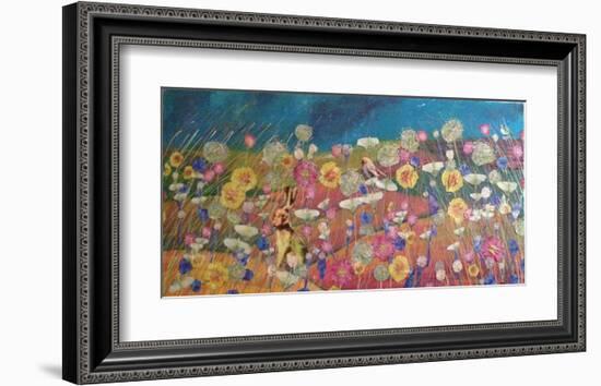 Wild Garden mixture-Claire Westwood-Framed Art Print