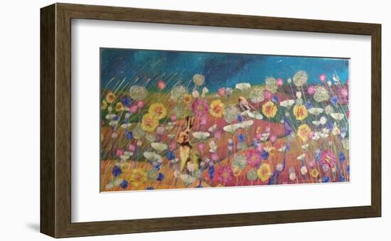 Wild Garden mixture-Claire Westwood-Framed Art Print