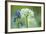 Wild Garlic and Bluebell in Flower, Beech Wood, Hallerbos, Belgium-Biancarelli-Framed Photographic Print