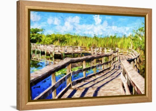 Wild Gateway - In the Style of Oil Painting-Philippe Hugonnard-Framed Premier Image Canvas