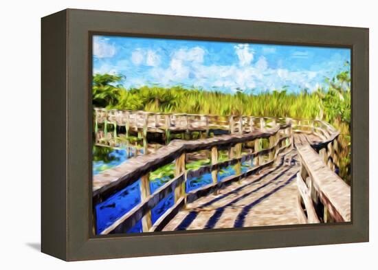 Wild Gateway - In the Style of Oil Painting-Philippe Hugonnard-Framed Premier Image Canvas