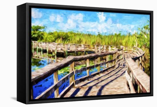 Wild Gateway - In the Style of Oil Painting-Philippe Hugonnard-Framed Premier Image Canvas