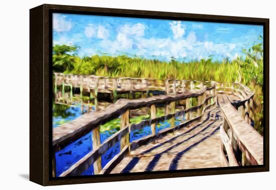 Wild Gateway - In the Style of Oil Painting-Philippe Hugonnard-Framed Premier Image Canvas