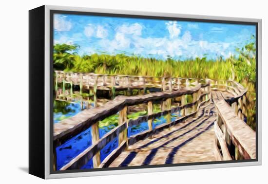 Wild Gateway - In the Style of Oil Painting-Philippe Hugonnard-Framed Premier Image Canvas