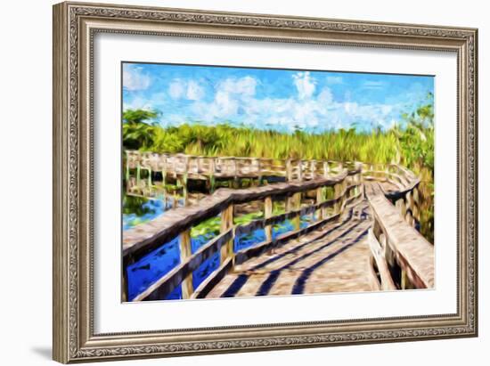 Wild Gateway - In the Style of Oil Painting-Philippe Hugonnard-Framed Giclee Print