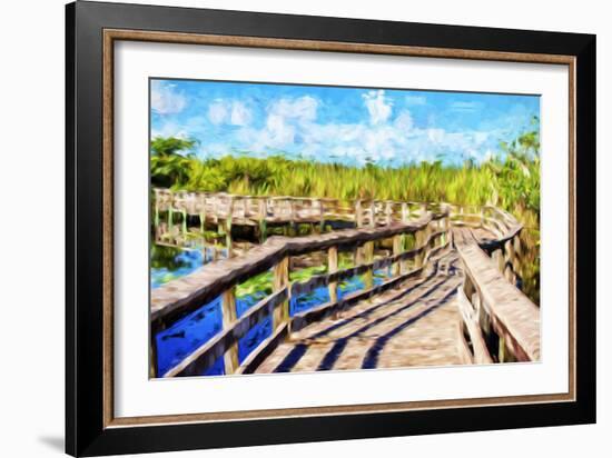 Wild Gateway - In the Style of Oil Painting-Philippe Hugonnard-Framed Giclee Print