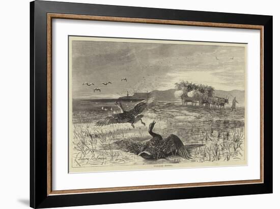 Wild-Goose Shooting-null-Framed Giclee Print