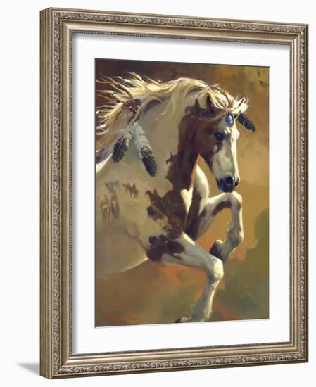 Wild Heart-Carolyne Hawley-Framed Art Print