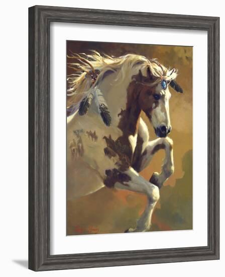 Wild Heart-Carolyne Hawley-Framed Art Print