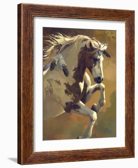 Wild Heart-Carolyne Hawley-Framed Art Print