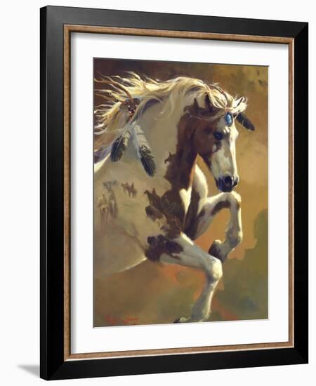 Wild Heart-Carolyne Hawley-Framed Art Print