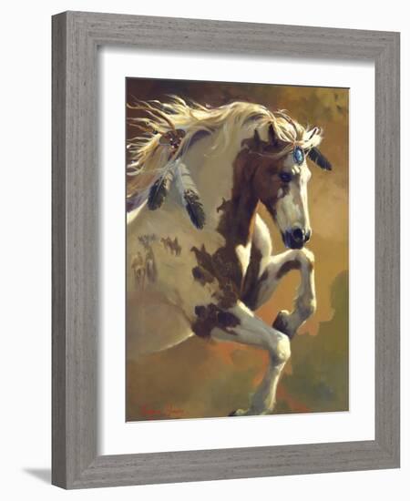 Wild Heart-Carolyne Hawley-Framed Art Print