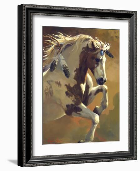 Wild Heart-Carolyne Hawley-Framed Art Print