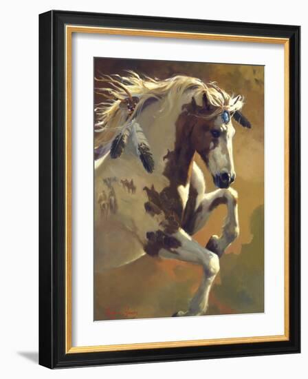 Wild Heart-Carolyne Hawley-Framed Art Print