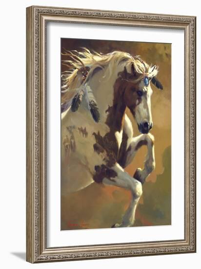 Wild Heart-Carolyne Hawley-Framed Art Print