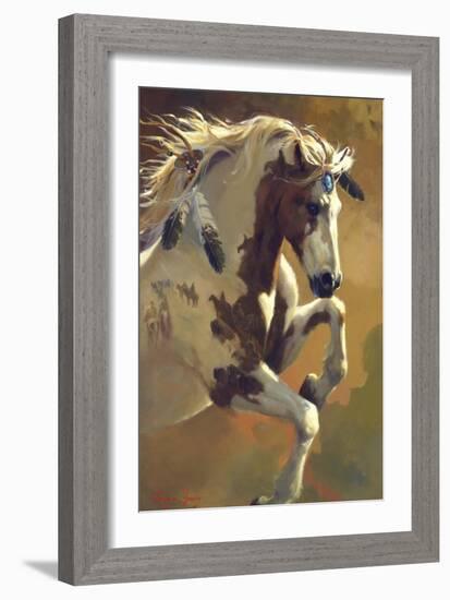 Wild Heart-Carolyne Hawley-Framed Art Print