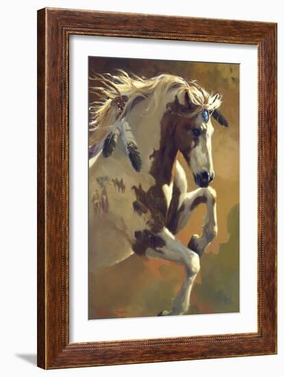 Wild Heart-Carolyne Hawley-Framed Art Print