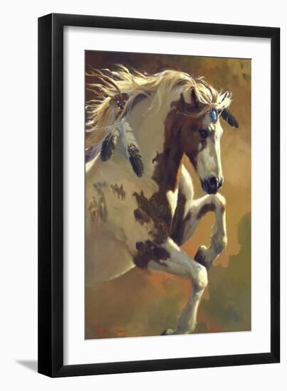 Wild Heart-Carolyne Hawley-Framed Art Print