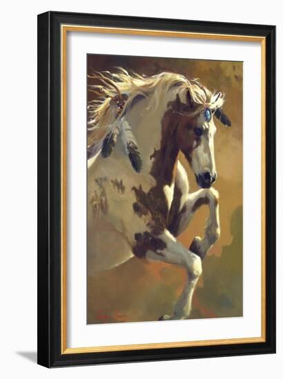 Wild Heart-Carolyne Hawley-Framed Art Print