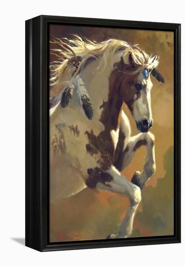 Wild Heart-Carolyne Hawley-Framed Stretched Canvas