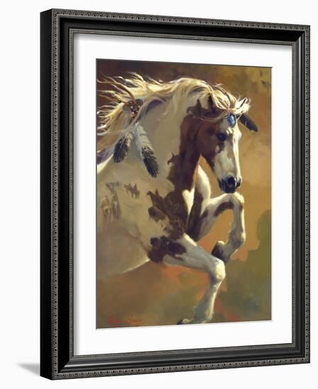 Wild Heart-Carolyne Hawley-Framed Art Print