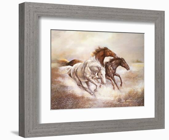 Wild Horses I-Ruane Manning-Framed Art Print