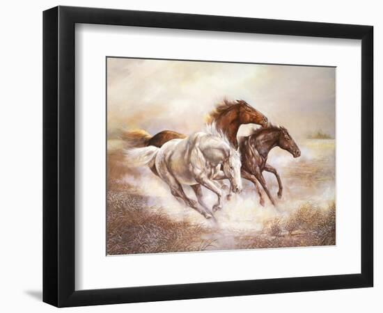 Wild Horses I-Ruane Manning-Framed Art Print