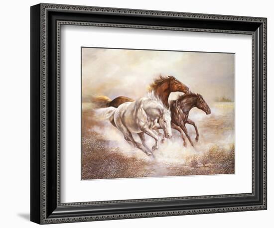 Wild Horses I-Ruane Manning-Framed Art Print