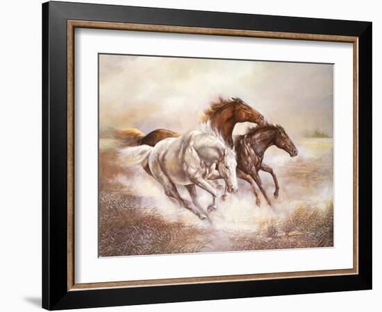 Wild Horses I-Ruane Manning-Framed Art Print