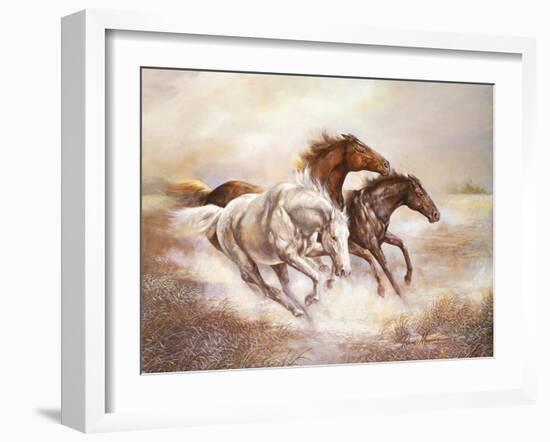 Wild Horses I-Ruane Manning-Framed Art Print