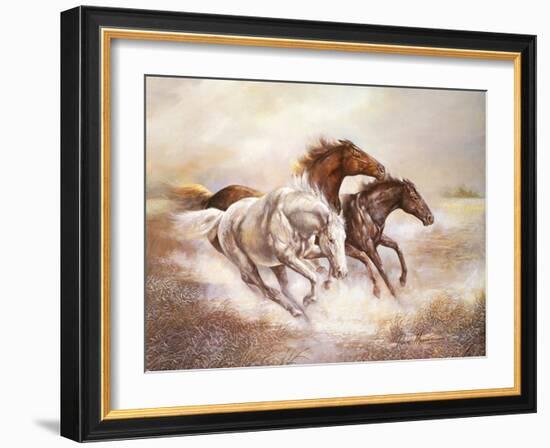 Wild Horses I-Ruane Manning-Framed Art Print