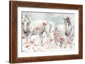 Wild Horses III-Lisa Audit-Framed Art Print