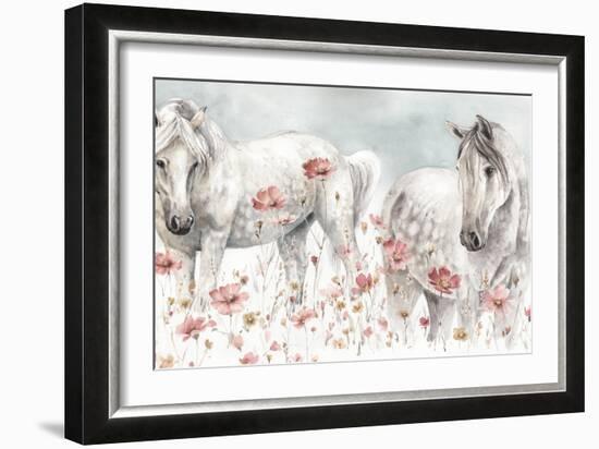 Wild Horses III-Lisa Audit-Framed Art Print