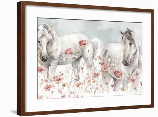 Wild Horses III-Lisa Audit-Framed Art Print