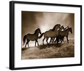 Wild Horses-Lisa Dearing-Framed Art Print