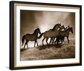 Wild Horses-Lisa Dearing-Framed Art Print