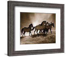 Wild Horses-Lisa Dearing-Framed Art Print