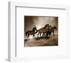 Wild Horses-Lisa Dearing-Framed Art Print