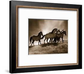 Wild Horses-Lisa Dearing-Framed Art Print