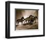Wild Horses-Lisa Dearing-Framed Art Print