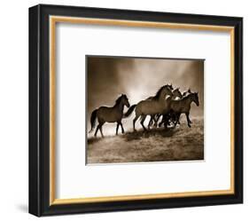 Wild Horses-Lisa Dearing-Framed Art Print