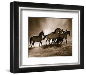 Wild Horses-Lisa Dearing-Framed Art Print